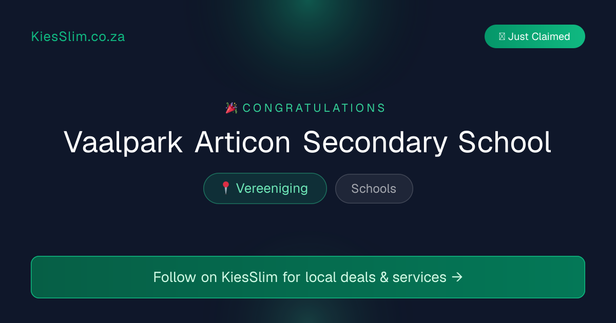 Vaalpark Articon Secondary School