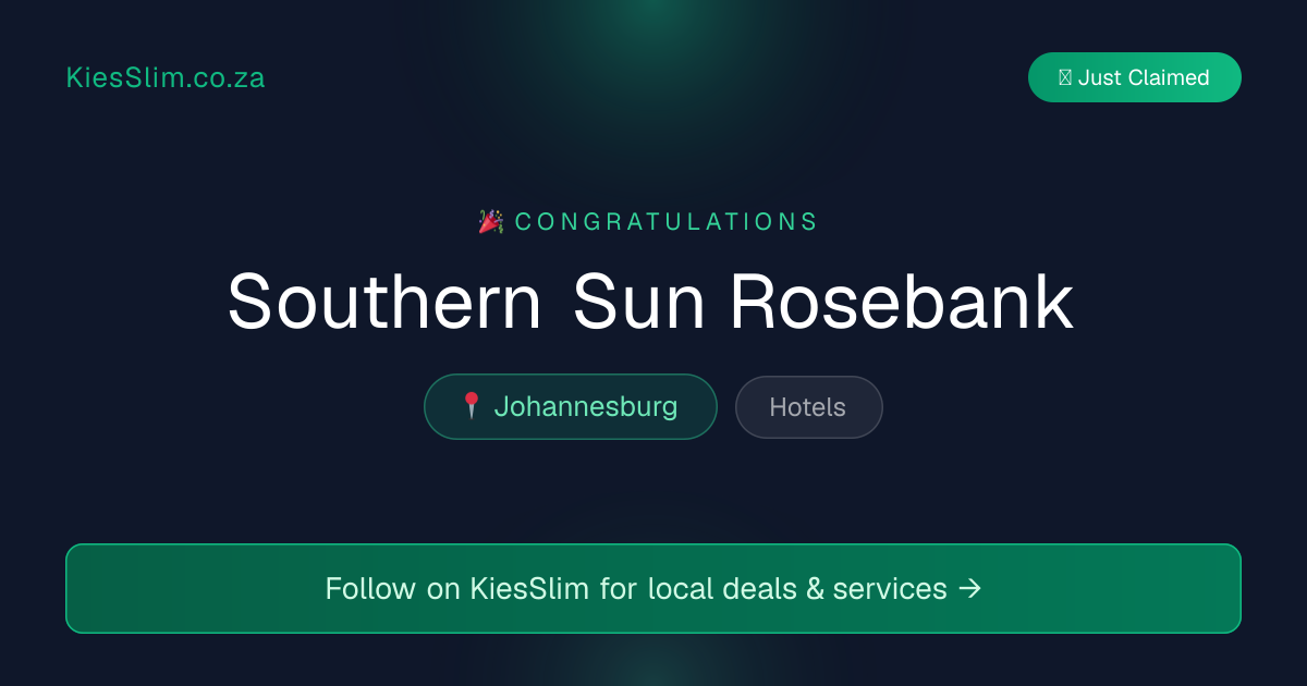 Southern Sun Rosebank