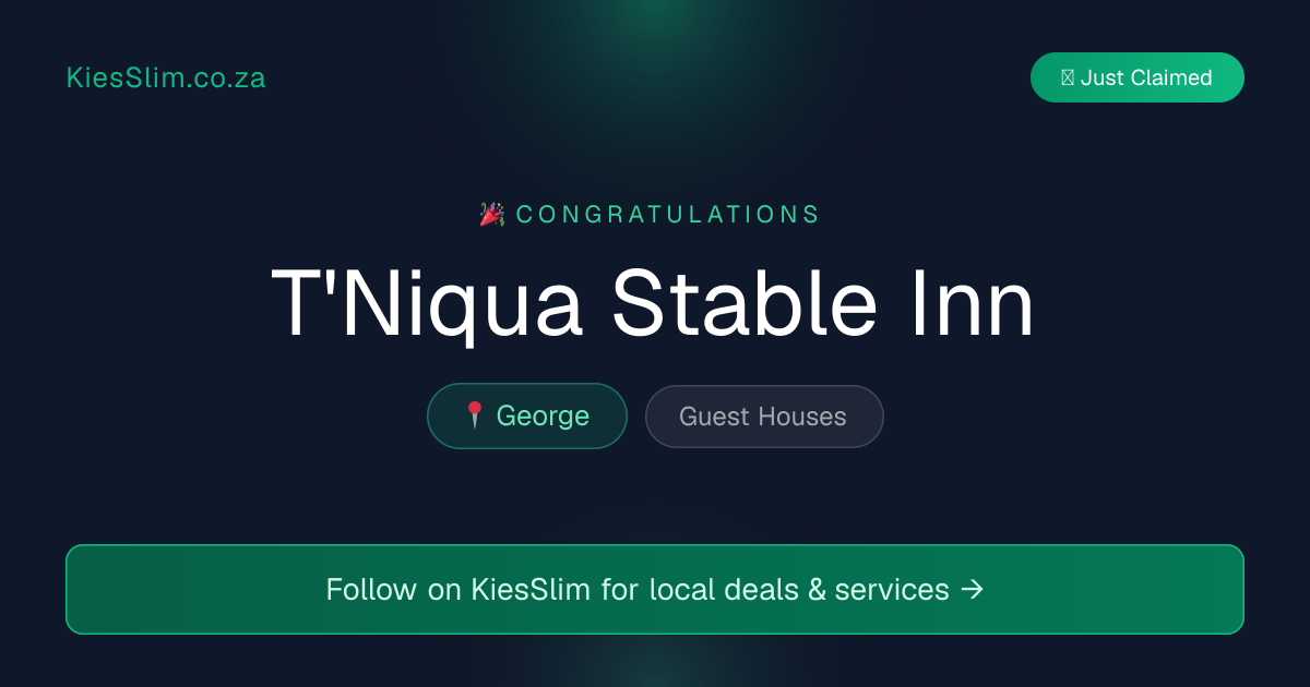 T'Niqua Stable Inn