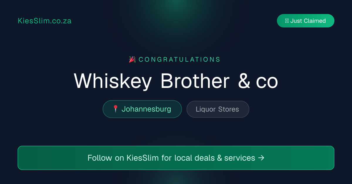 Whiskey Brother & co
