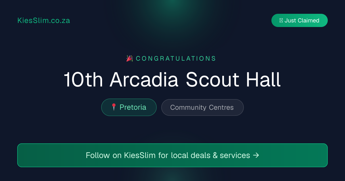 10th Arcadia Scout Hall