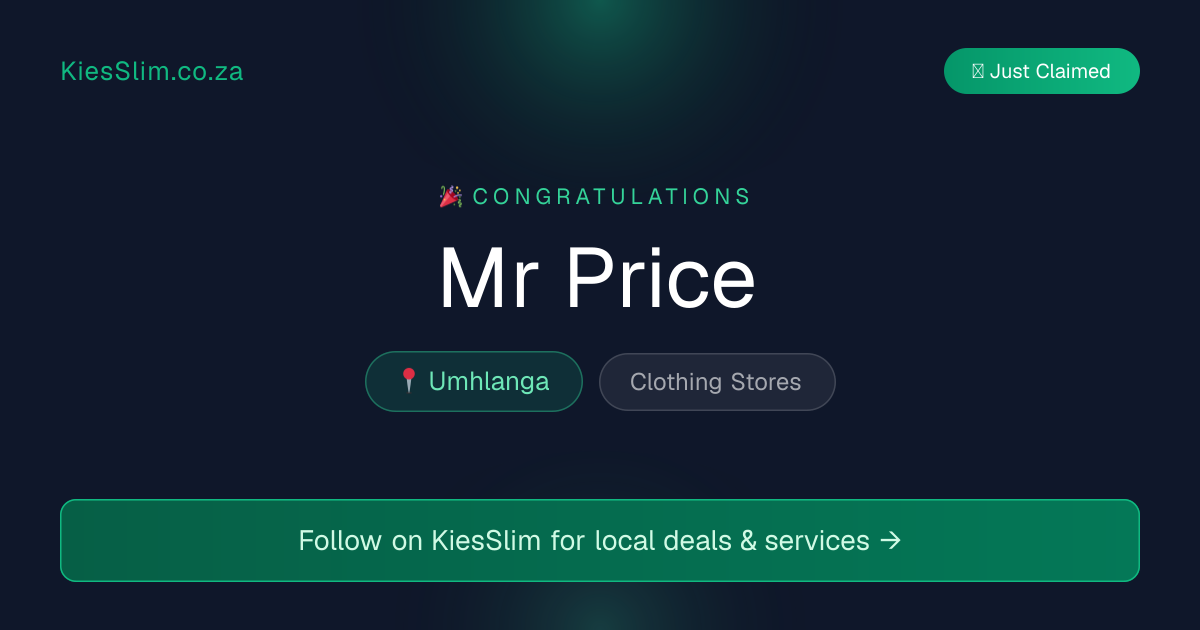 Mr Price