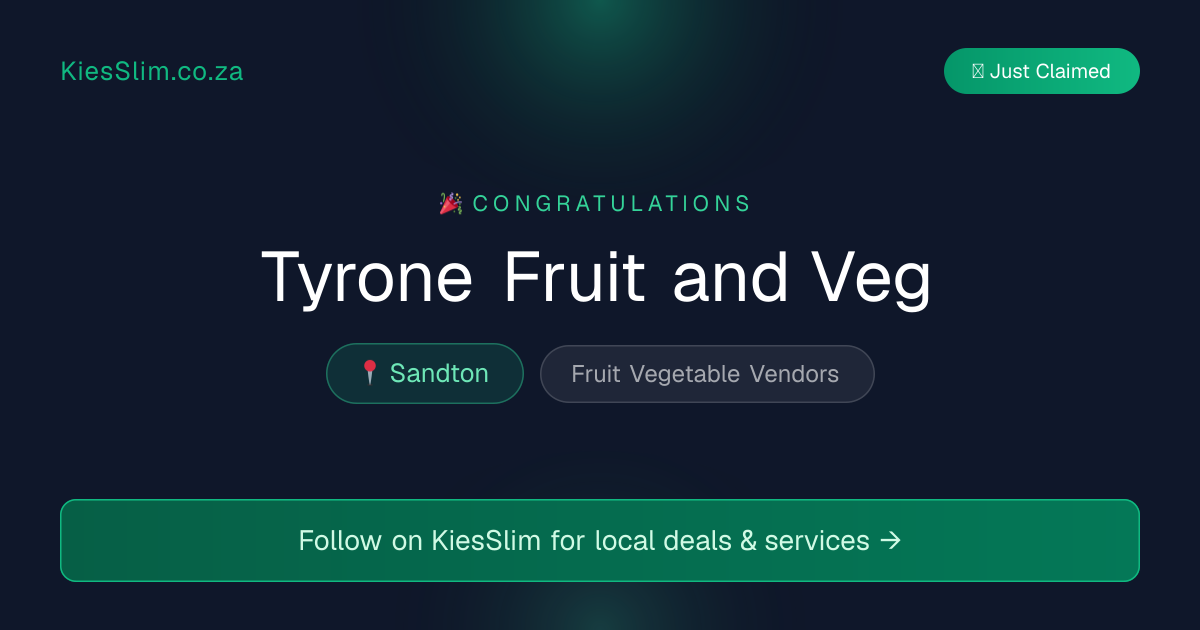 Tyrone Fruit and Veg