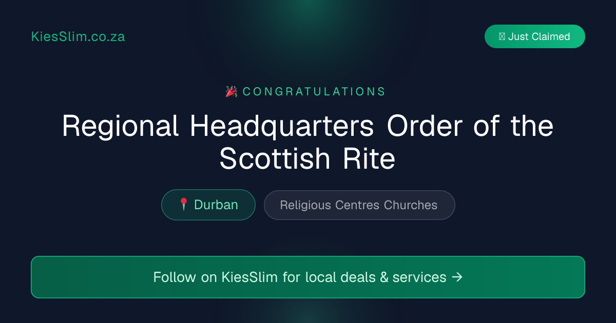 Regional Headquarters Order of the Scottish Rite
