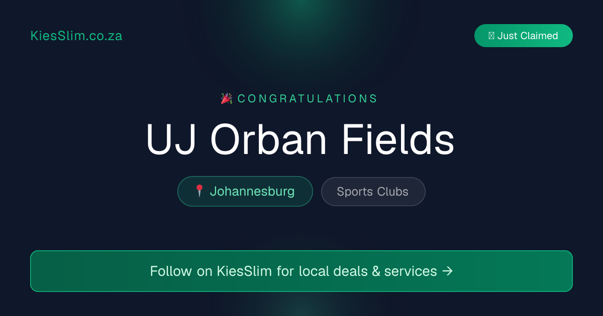 UJ Orban Fields