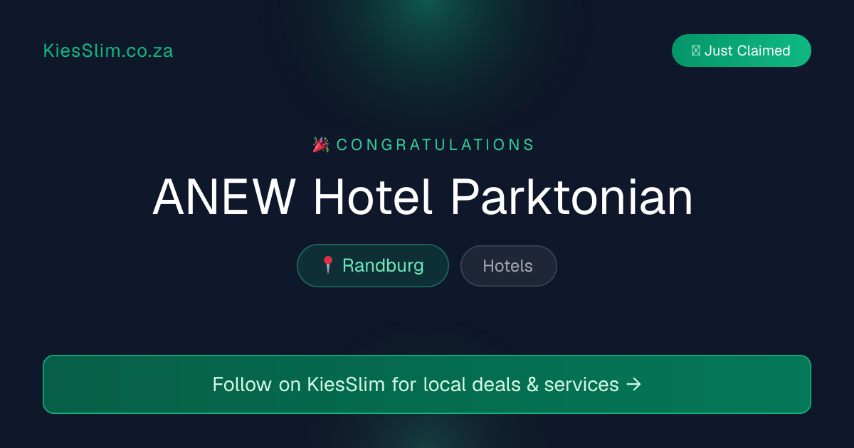 ANEW Hotel Parktonian