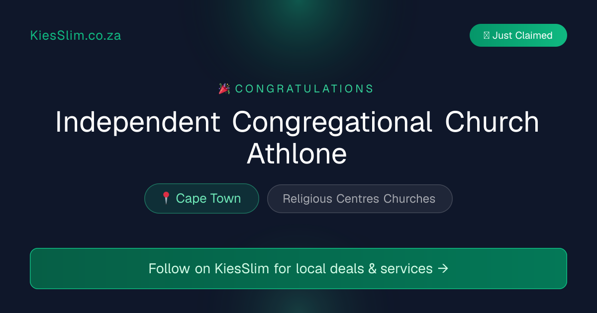 Independent Congregational Church Athlone