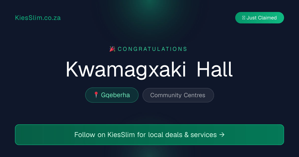 Kwamagxaki Hall