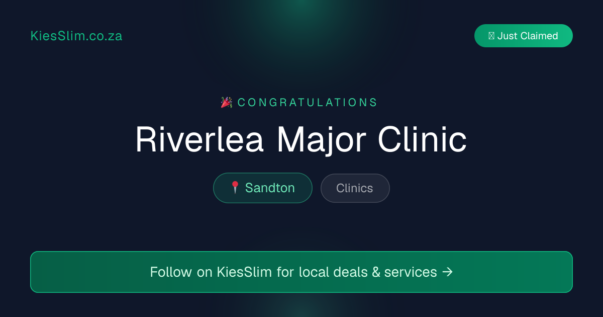 Riverlea Major Clinic