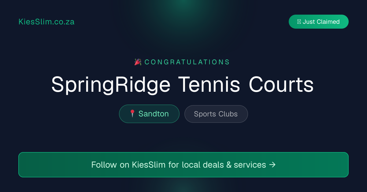 SpringRidge Tennis Courts