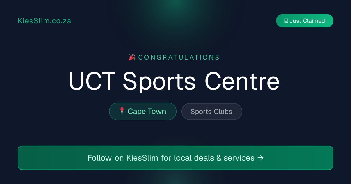 UCT Sports Centre