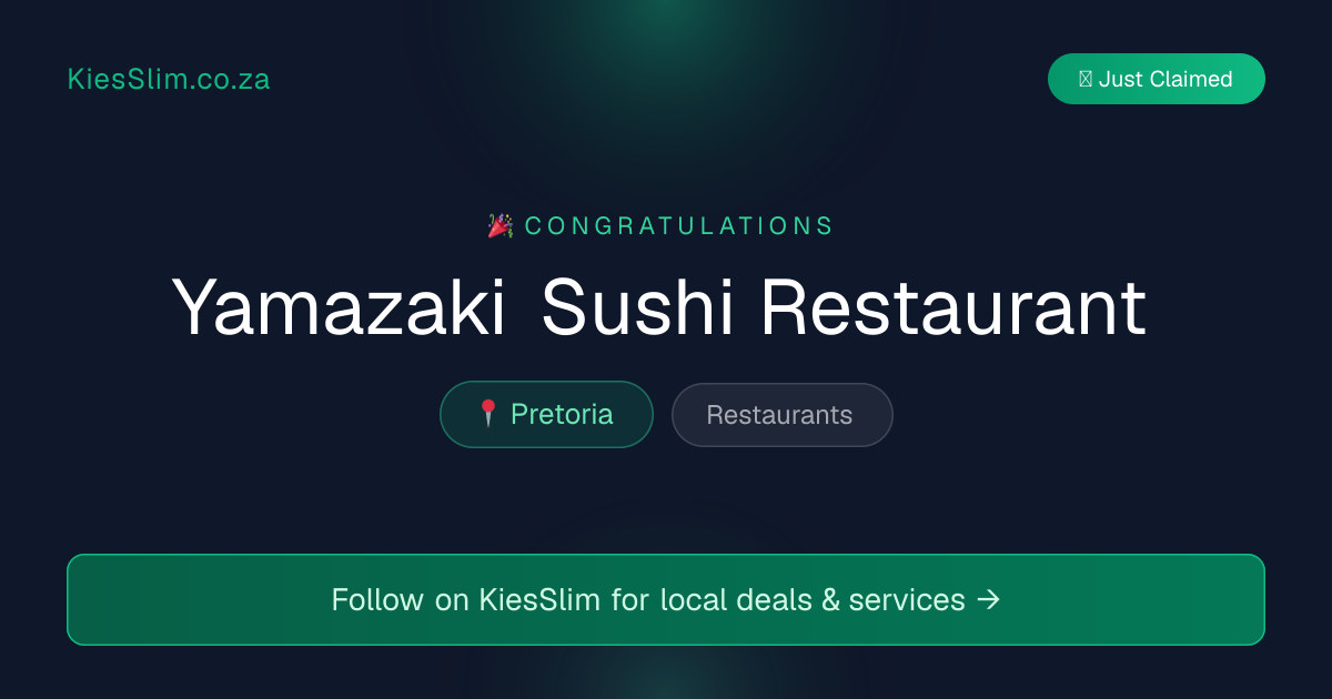 Yamazaki Sushi Restaurant