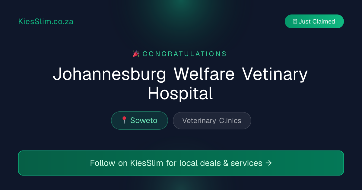 Johannesburg Welfare Vetinary Hospital