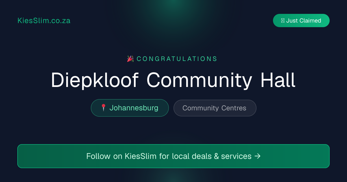 Diepkloof Community Hall