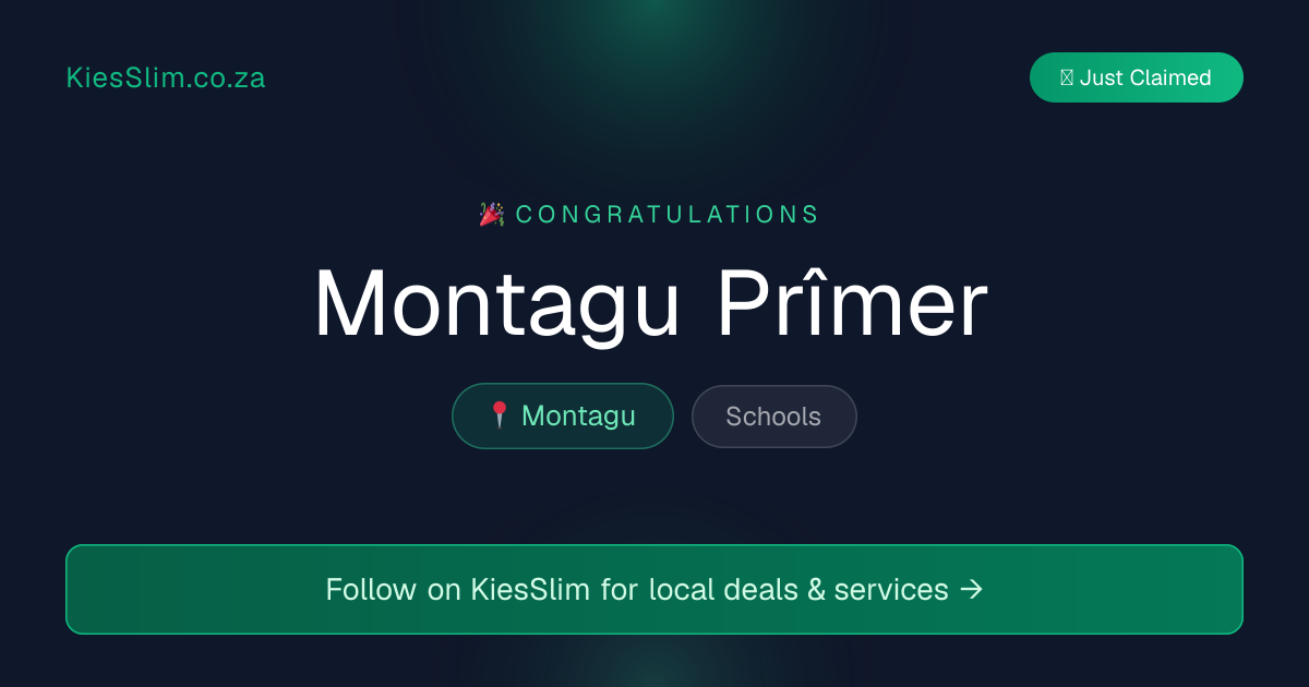 Montagu Prîmer