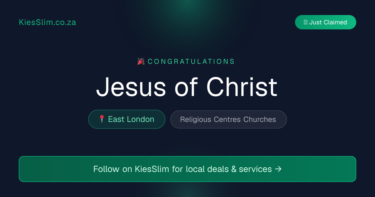 Jesus of Christ