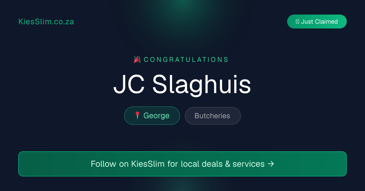 JC Slaghuis