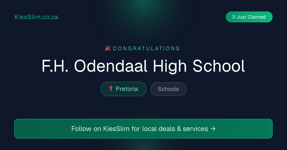 F.H. Odendaal High School