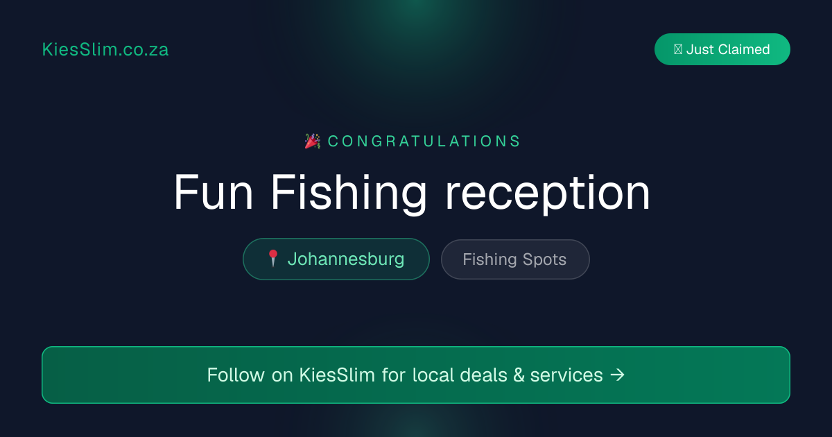 Fun Fishing reception