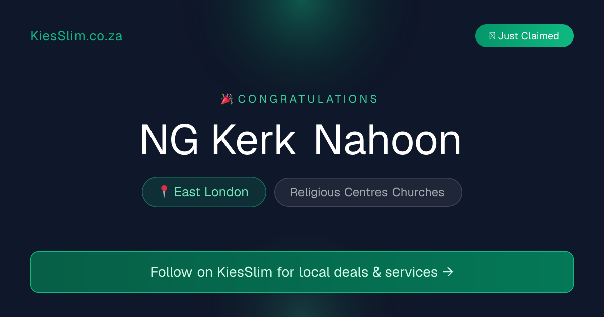 NG Kerk Nahoon