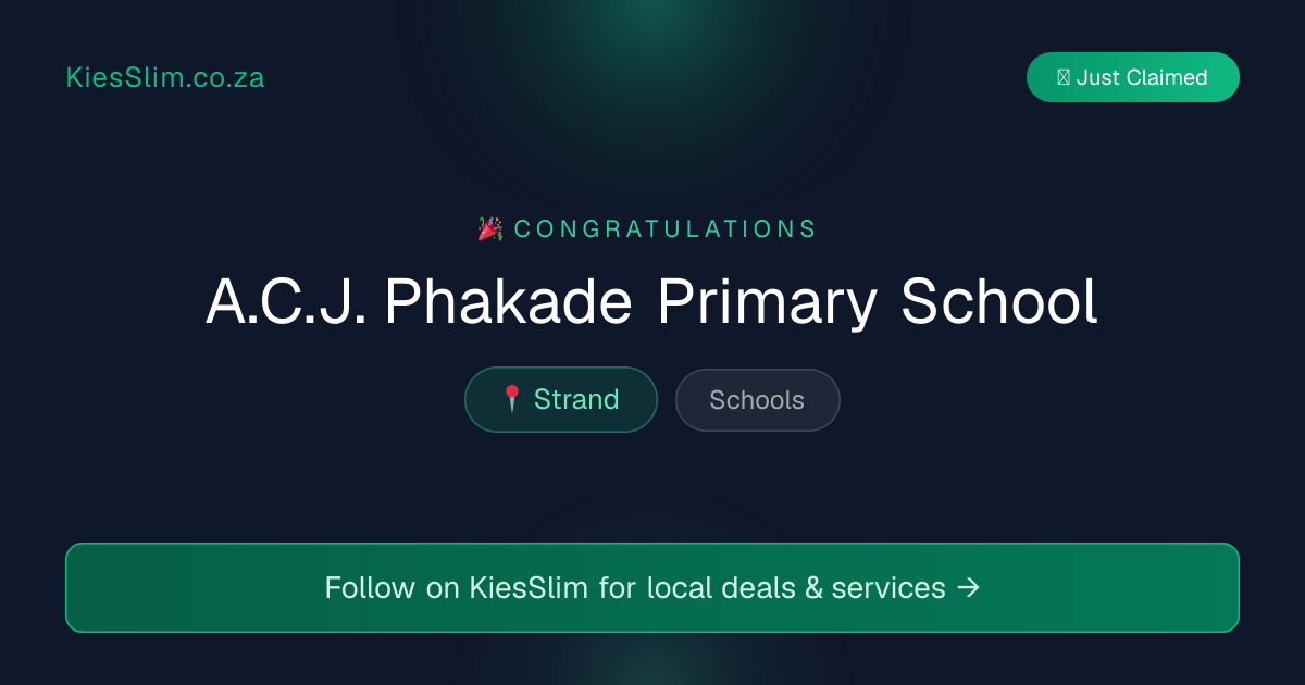 A.C.J. Phakade Primary School