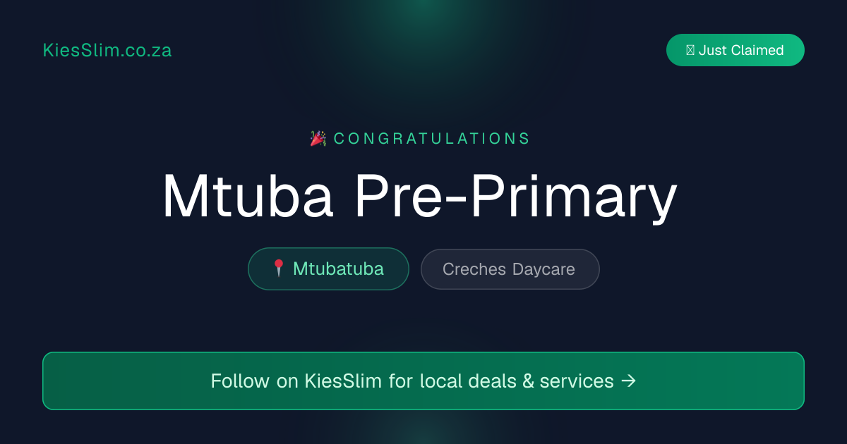 Mtuba Pre-Primary