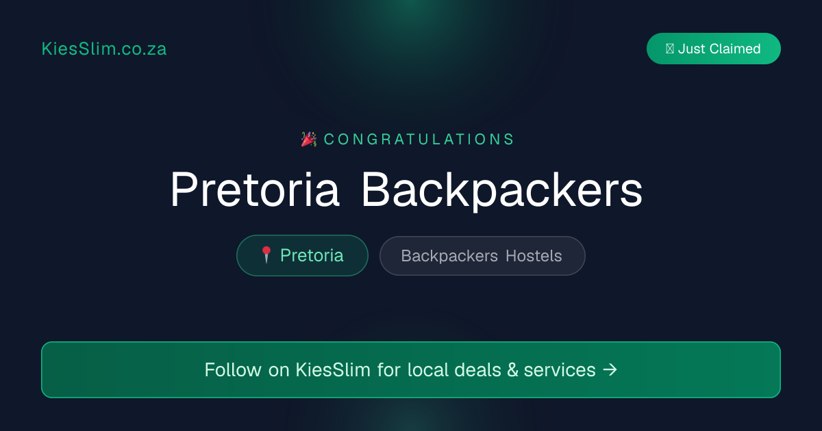 Pretoria Backpackers