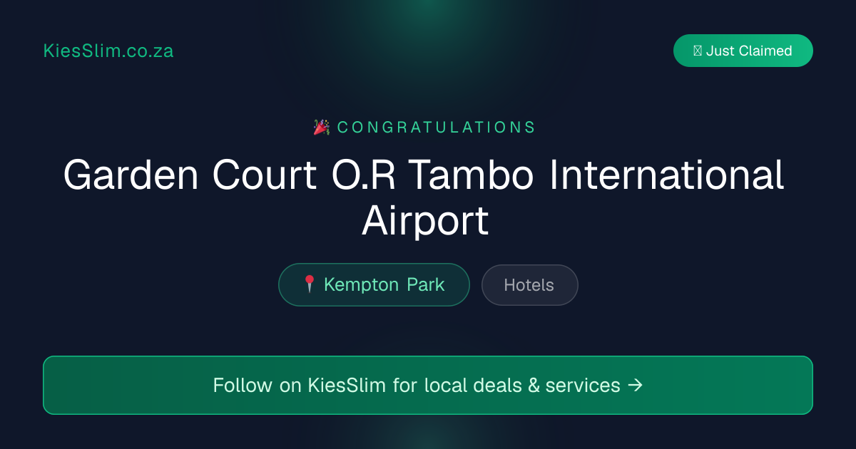 Garden Court O.R Tambo International Airport