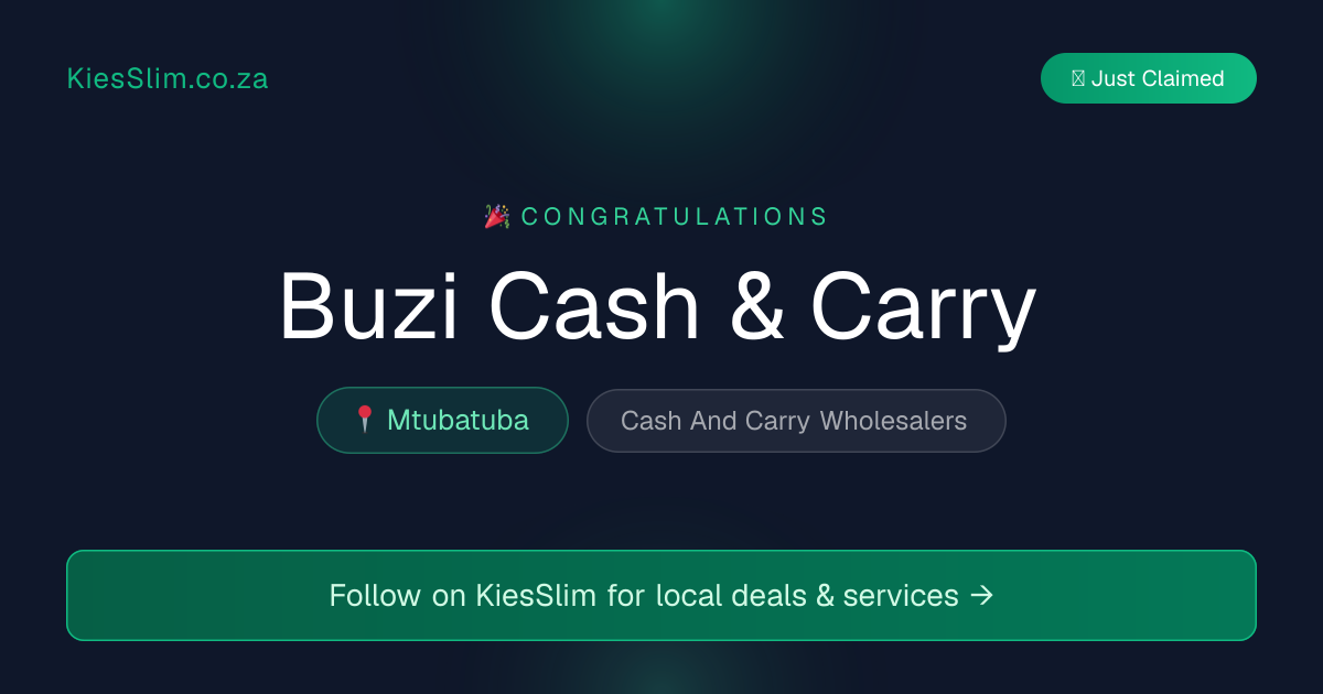 Buzi Cash & Carry