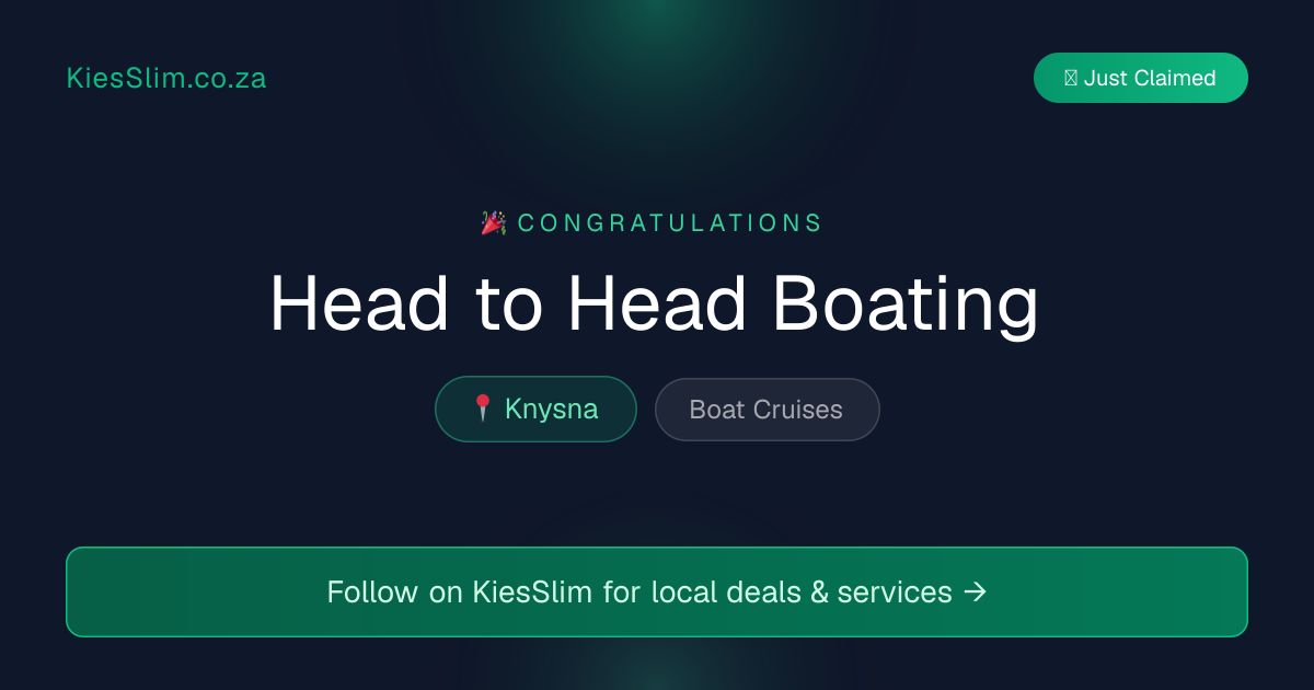 Head to Head Boating