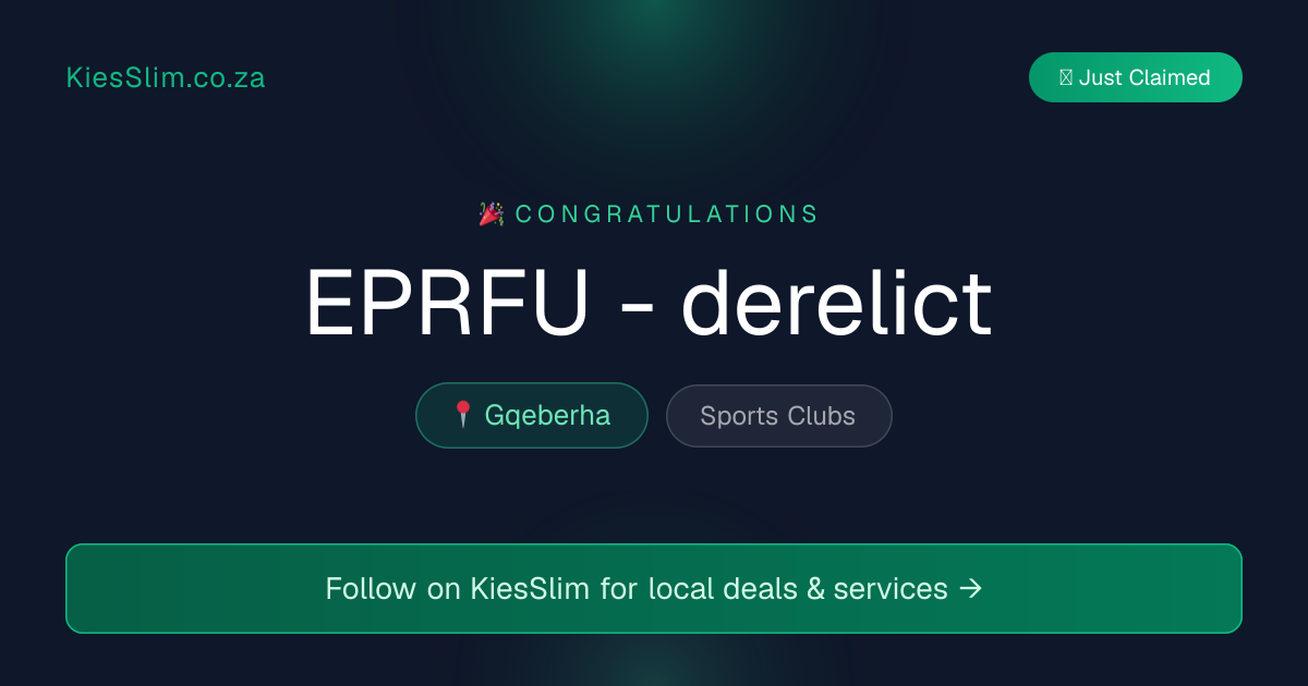 EPRFU - derelict