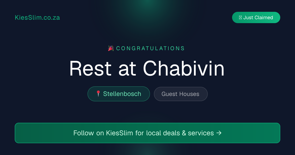 Rest at Chabivin