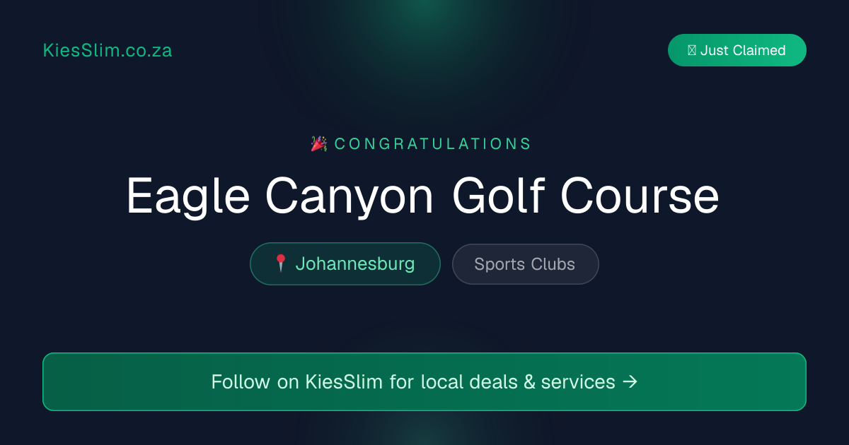 Eagle Canyon Golf Course