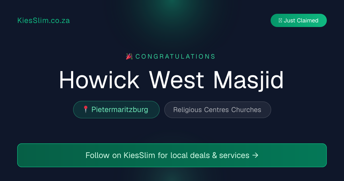 Howick West Masjid