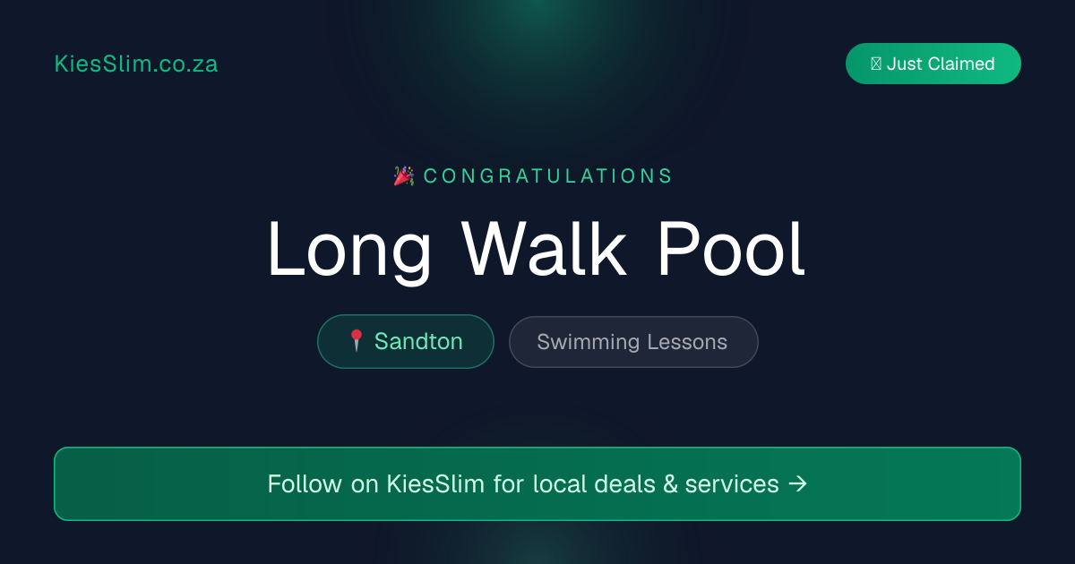 Long Walk Pool