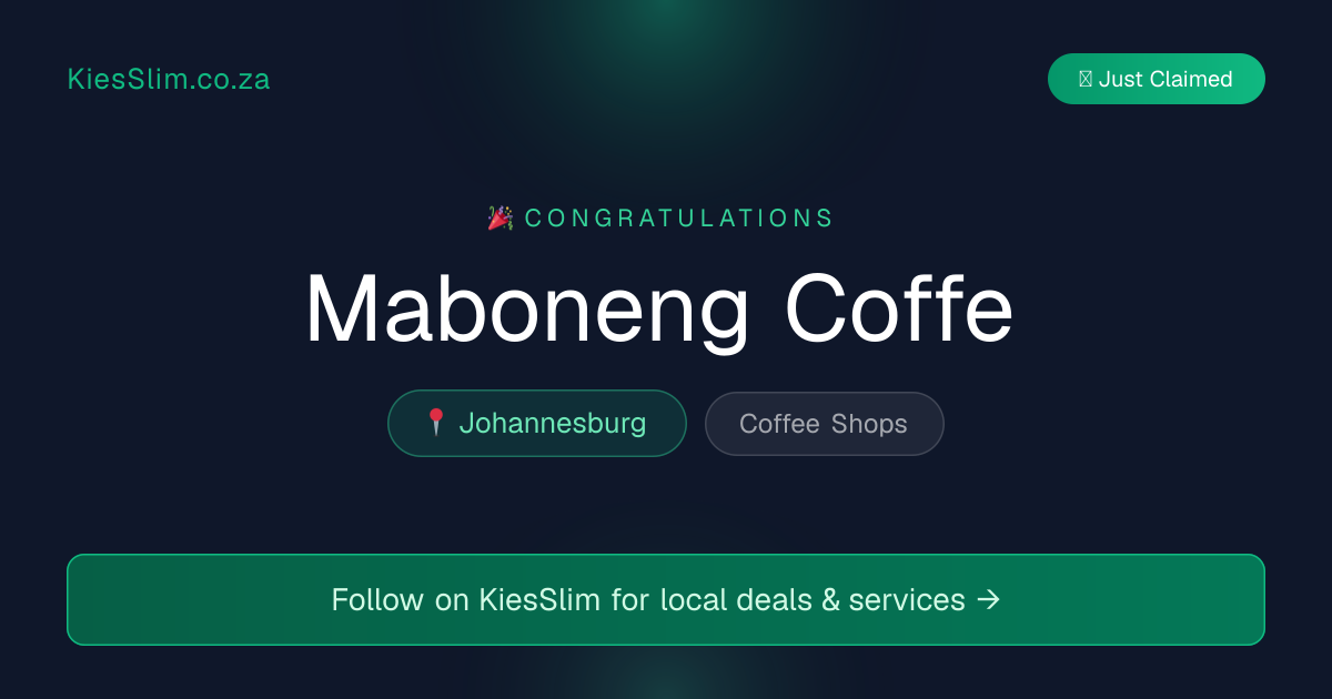 Maboneng Coffe
