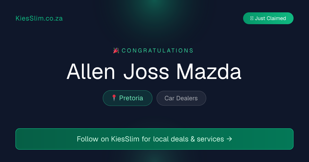 Allen Joss Mazda