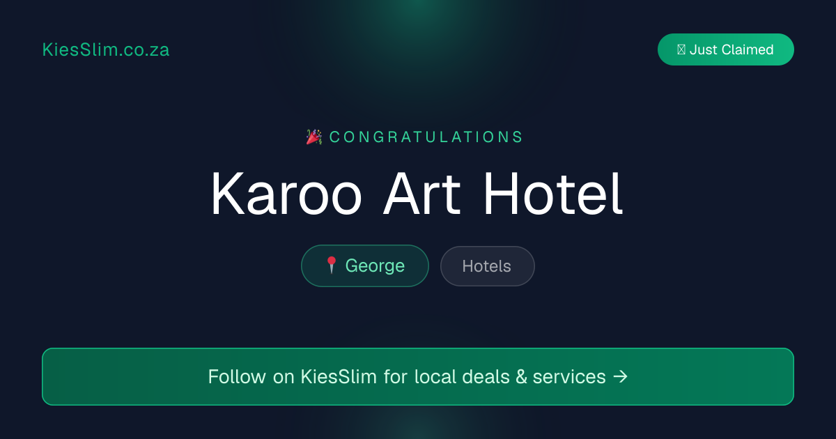 Karoo Art Hotel