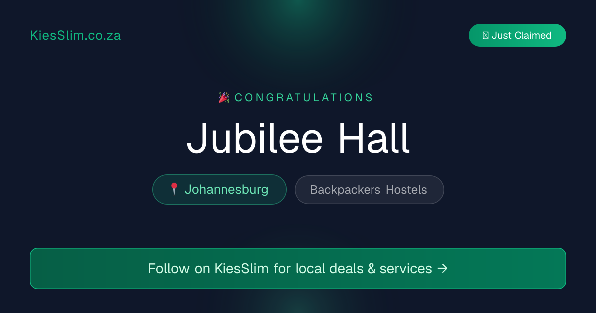 Jubilee Hall