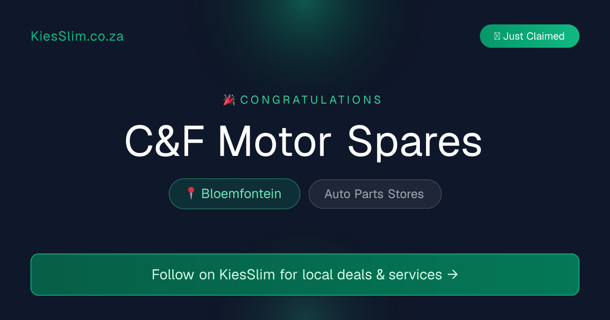 C&F Motor Spares