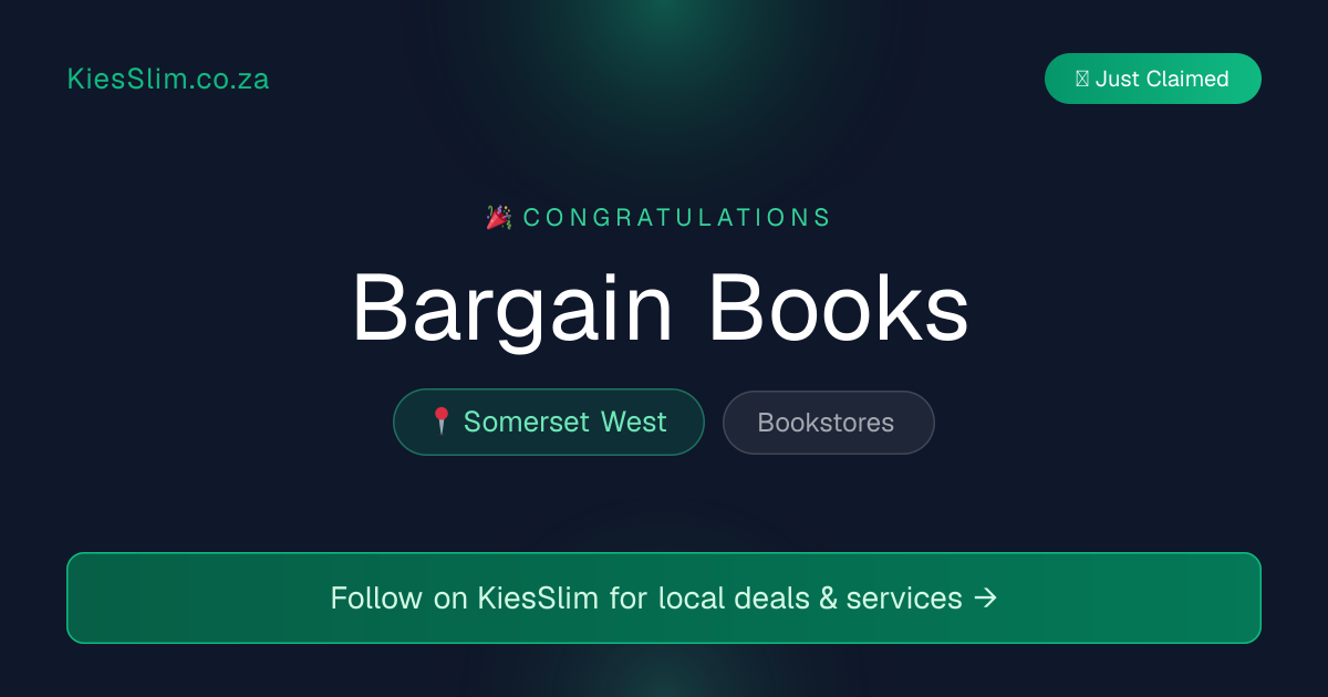Bargain Books