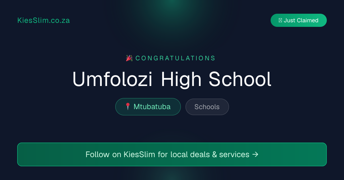 Umfolozi High School
