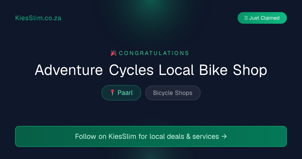 Adventure Cycles Local Bike Shop