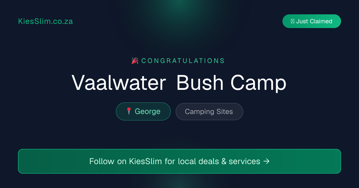 Vaalwater Bush Camp