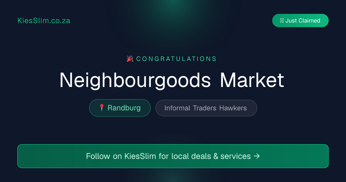Neighbourgoods Market