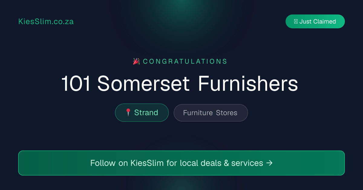 101 Somerset Furnishers