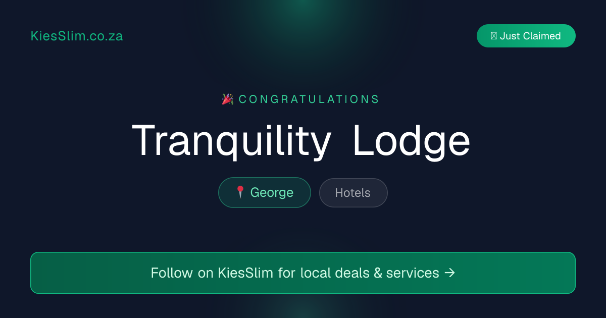 Tranquility Lodge