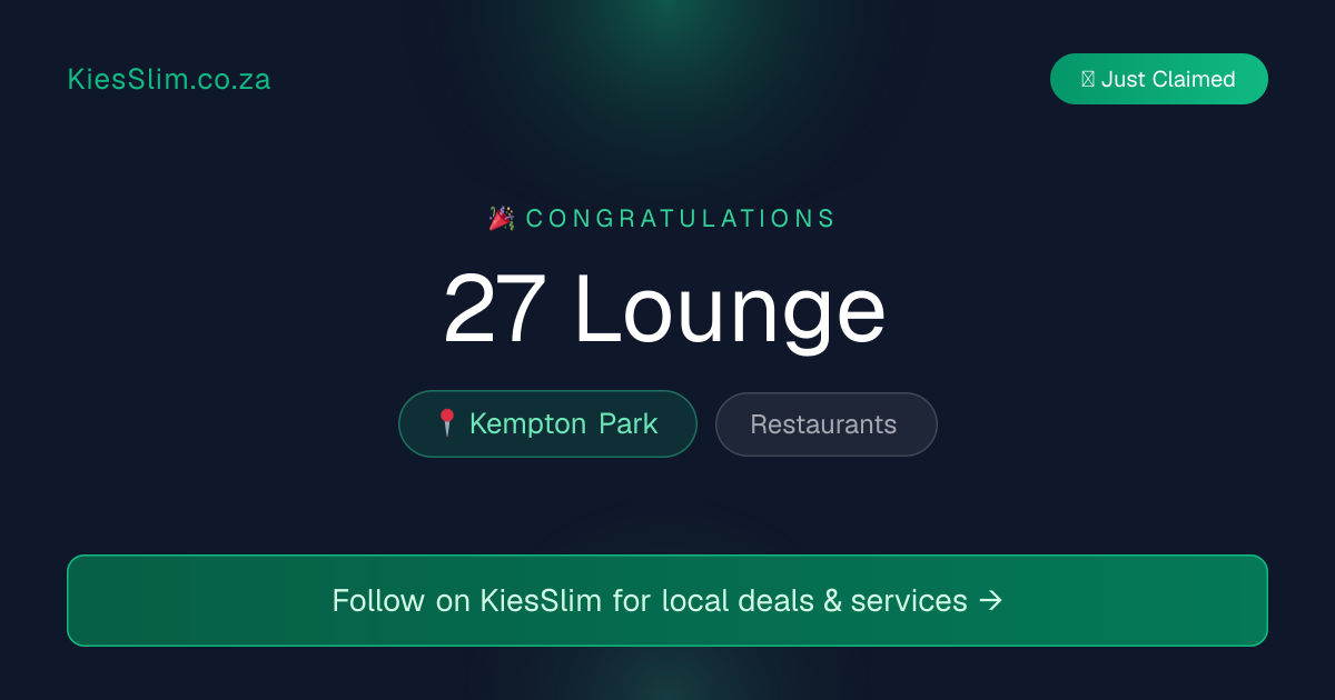 27 Lounge