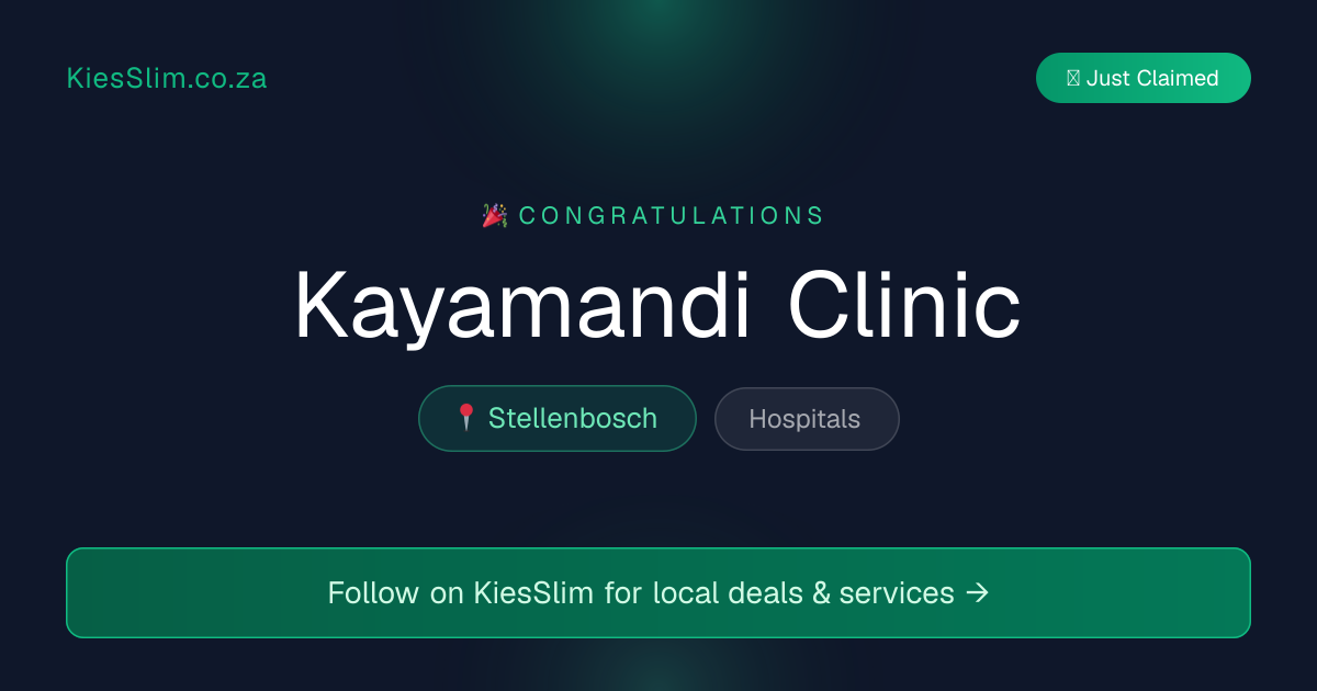 Kayamandi Clinic