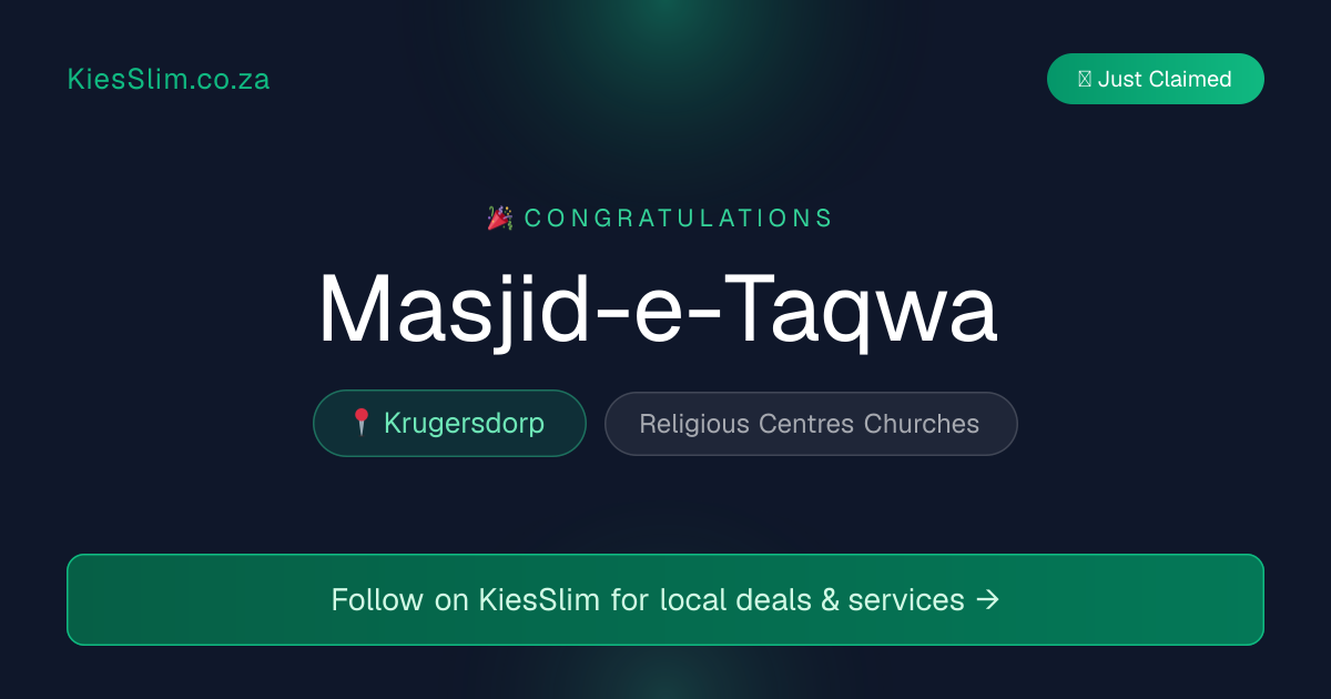 Masjid-e-Taqwa